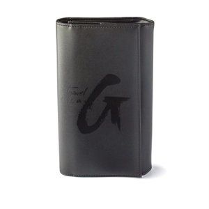 Glamaholic Travel Wallet - Brand New Black with Pink Letters